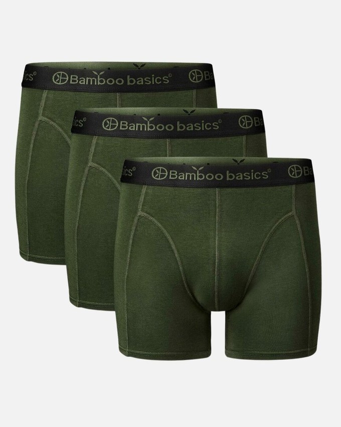 Bamboo Basics bamboe boxershorts Rico – green from Lotika