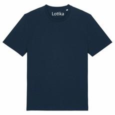 Juul T-shirt biologisch katoen - navy via Lotika