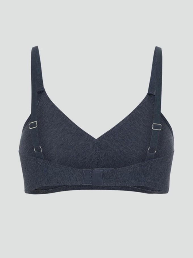 Comazo BH zonder beugel bio katoen - marine blauw from Lotika