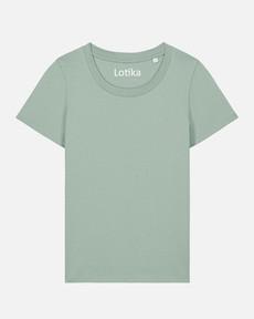 Lotika dames T-shirt Elin biologisch katoen - aloe via Lotika