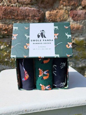 Swole Panda heren giftbox country met dieren from Lotika