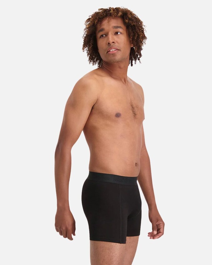 Bamboo Basics bamboe boxershorts Rico 3-pack - zwart petrol groen from Lotika