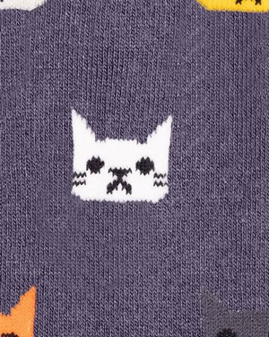 Swole Panda bamboe sokken dames katten - grijs from Lotika