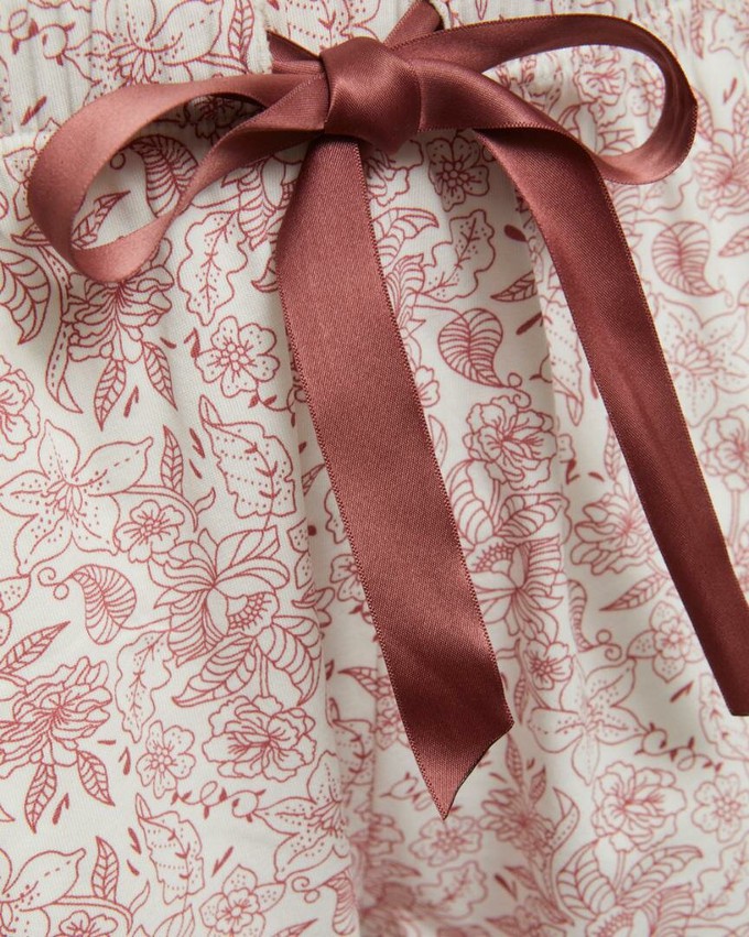 Comazo dames lange pyjamabroek katoen – old rose from Lotika