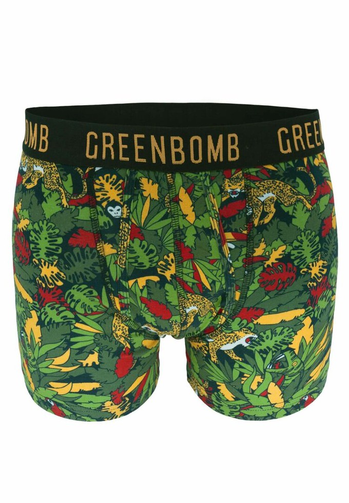 Greenbomb boxershort nature jungle - from Lotika