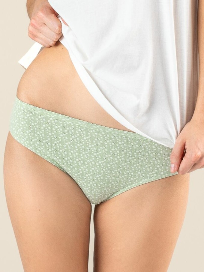 Dames slips 100% katoen Rylie 2-pack - ambrosia wit from Lotika