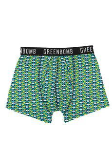 Greenbomb boxershort toekans via Lotika