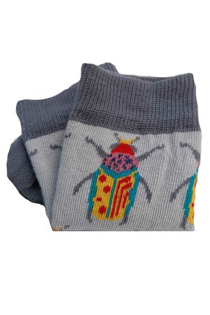 Kindersokken kevertjes - grijs from Lotika