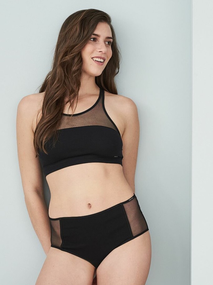 Living Crafts bustier bh Jayna - zwart mt XS from Lotika