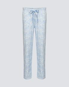 Comazo dames lange pyjamabroek katoen – lightblue via Lotika