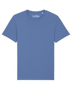 Daan T-shirt biologisch katoen bright blue van Lotika