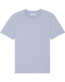 Daan T-shirt biologisch katoen serene blue van Lotika