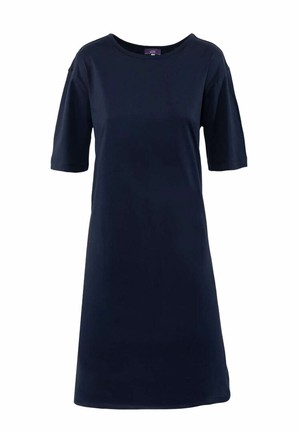 Living Crafts nachthemd katoen Berit - navy from Lotika