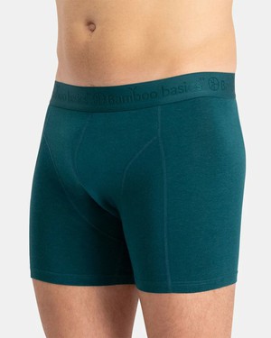 Bamboo Basics bamboe boxershorts Rico 3-pack - zwart petrol groen from Lotika