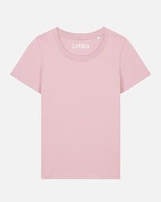 Lotika dames T-shirt Elin biologisch katoen - roze via Lotika