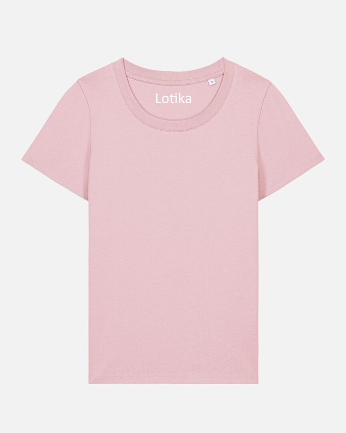 Lotika dames T-shirt Elin biologisch katoen - roze from Lotika