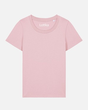 Lotika dames T-shirt Elin biologisch katoen - roze from Lotika