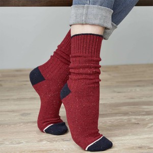 Warme wollen sokken Lorin - lava rood maat 35-38 from Lotika