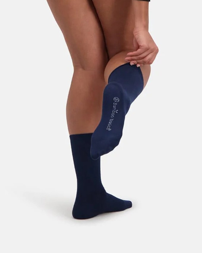 Bamboe sokken Beau 3 pack - donkerblauw from Lotika