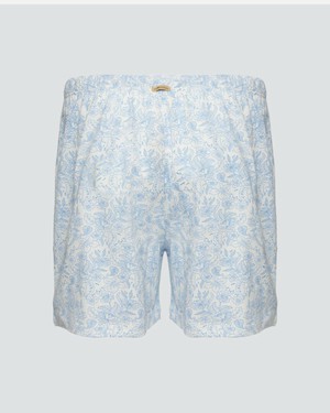 Comazo dames pyjamashort katoen – light blue from Lotika