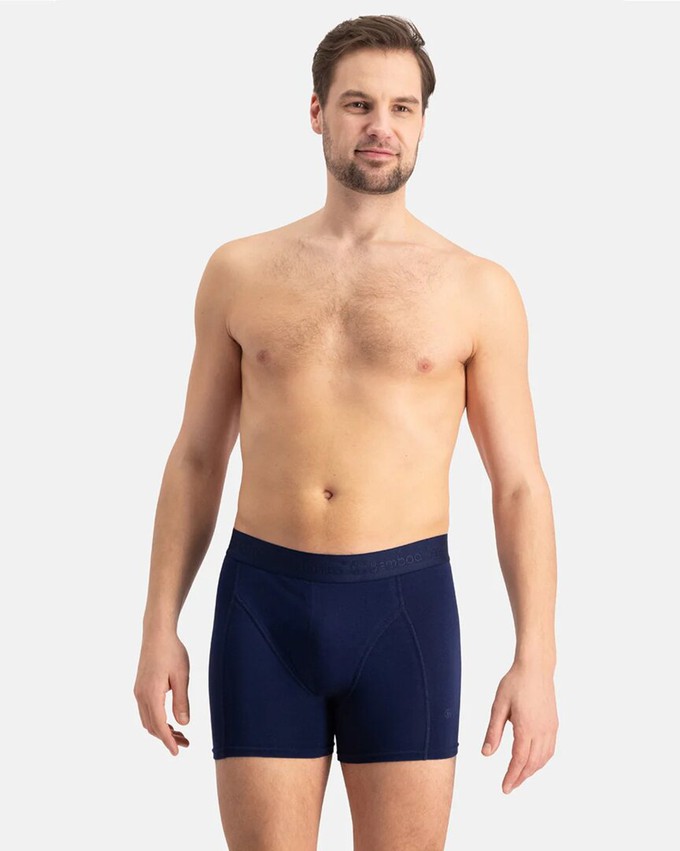 Bamboo Basics bamboe boxershorts Rico - groen - navy - zwart from Lotika