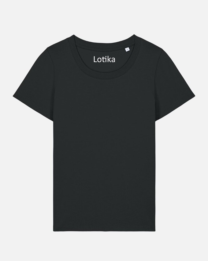 Lotika dames T-shirt Elin biologisch katoen - zwart from Lotika