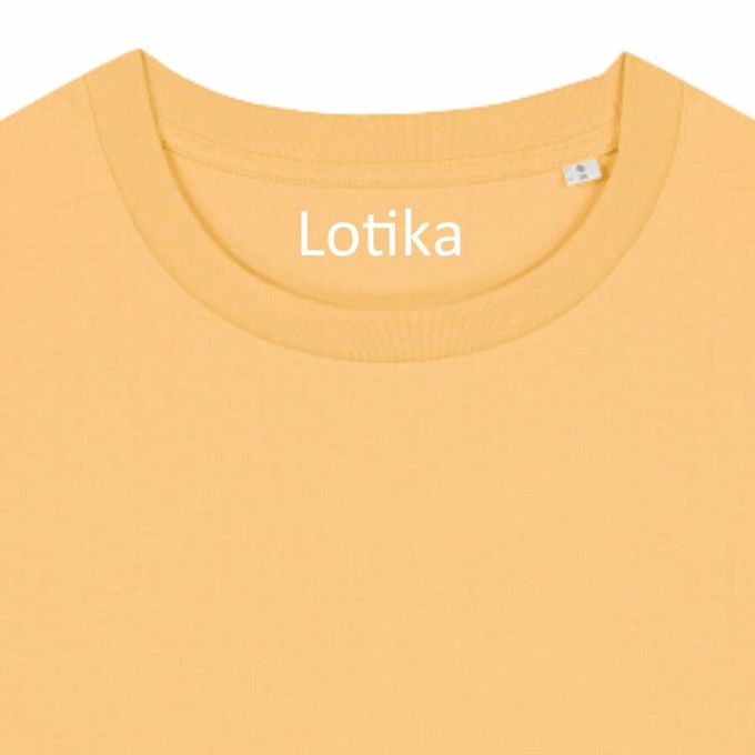 Saar T-shirt dames biologisch katoen - nispero from Lotika