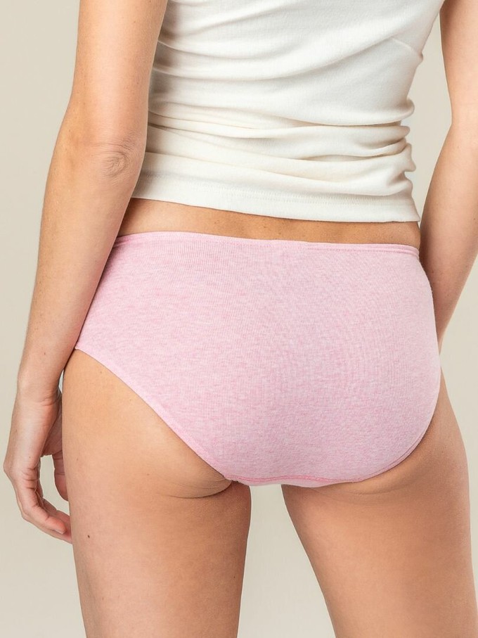 Dames slips 100% katoen Rasina 2-pack - roze XL-48 from Lotika