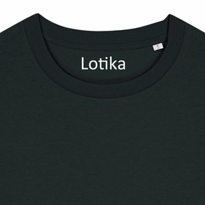 Saar T-shirt dames biologisch katoen - zwart from Lotika
