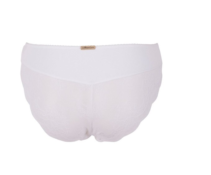 Comazo mini slip Brazil wit met kant - sale mt 42 from Lotika