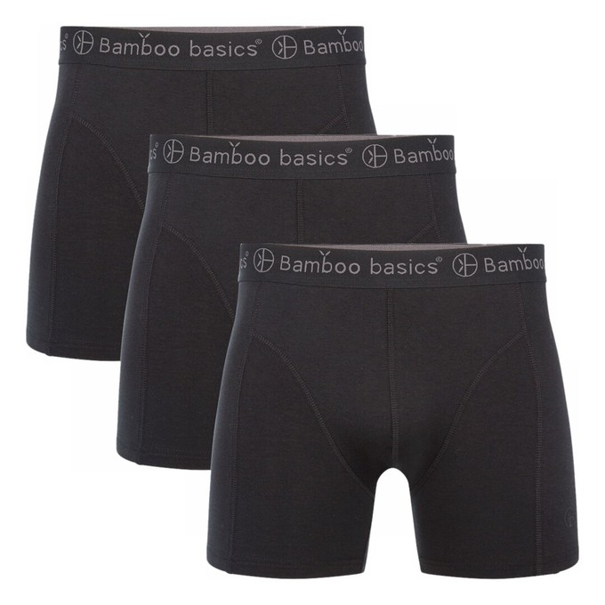 Bamboo Basics bamboe boxershorts Rico – zwart - mt XXL from Lotika