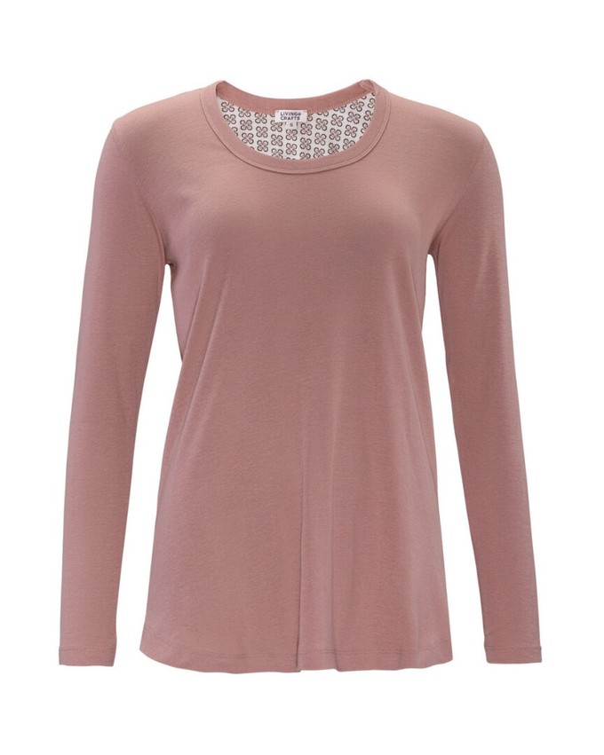 Living Crafts pyjamashirt dames Salisa – dried rose from Lotika