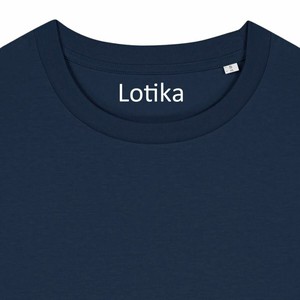 Saar T-shirt dames biologisch katoen - navy from Lotika
