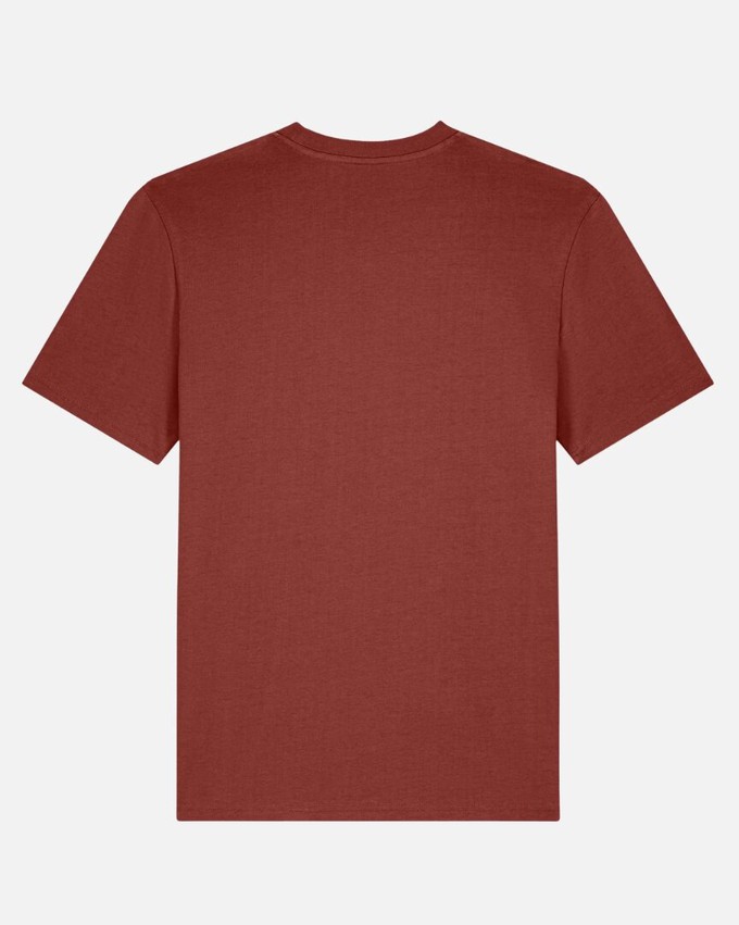 Juul T-shirt biologisch katoen - earth red from Lotika