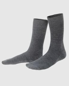 Merino wollen sokken Davos - donkergrijs via Lotika
