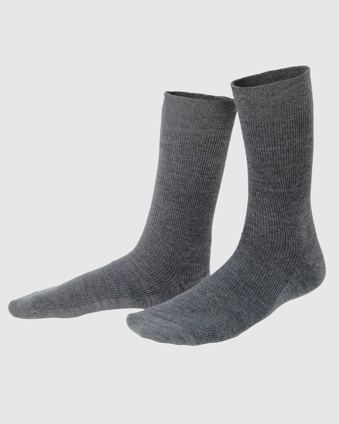 Merino wollen sokken Davos - donkergrijs from Lotika