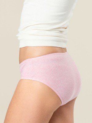 Dames slips 100% katoen Rasina 2-pack - roze XL-48 from Lotika