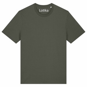 Juul T-shirt biologisch katoen - kaki from Lotika
