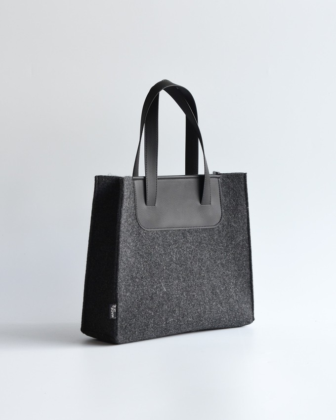 Handtas ANNE - Zwart from MADE out of