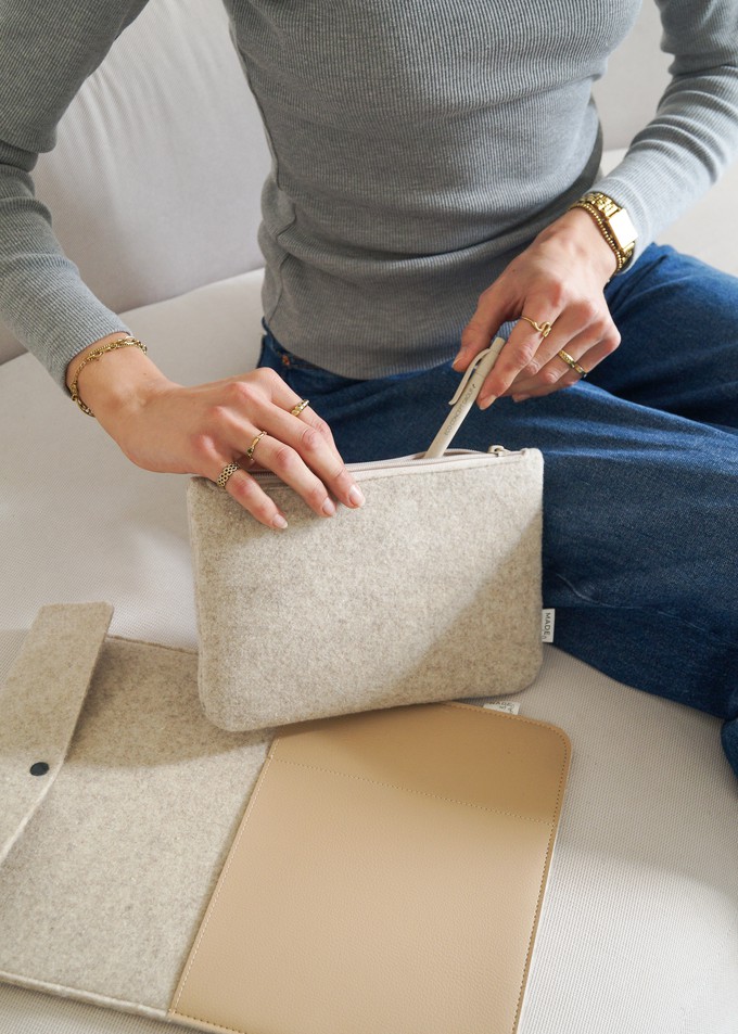 Etui SAAR - Beige from MADE out of