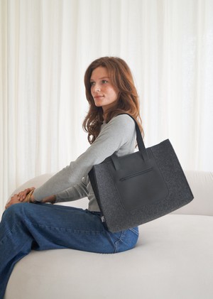 Office bag JIP - Zwart from MADE out of