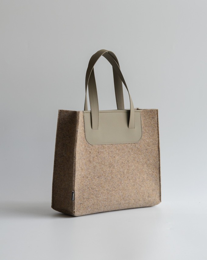 Handtas ANNE - Taupe from MADE out of