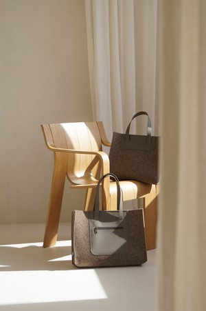 Office bag JIP - Taupe from MADE out of