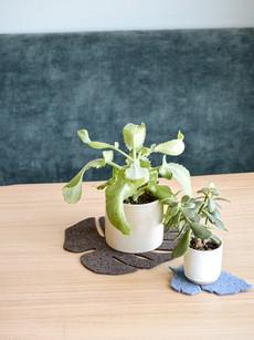 Onderzetter GUELDER ROSE - Blauw van MADE out of