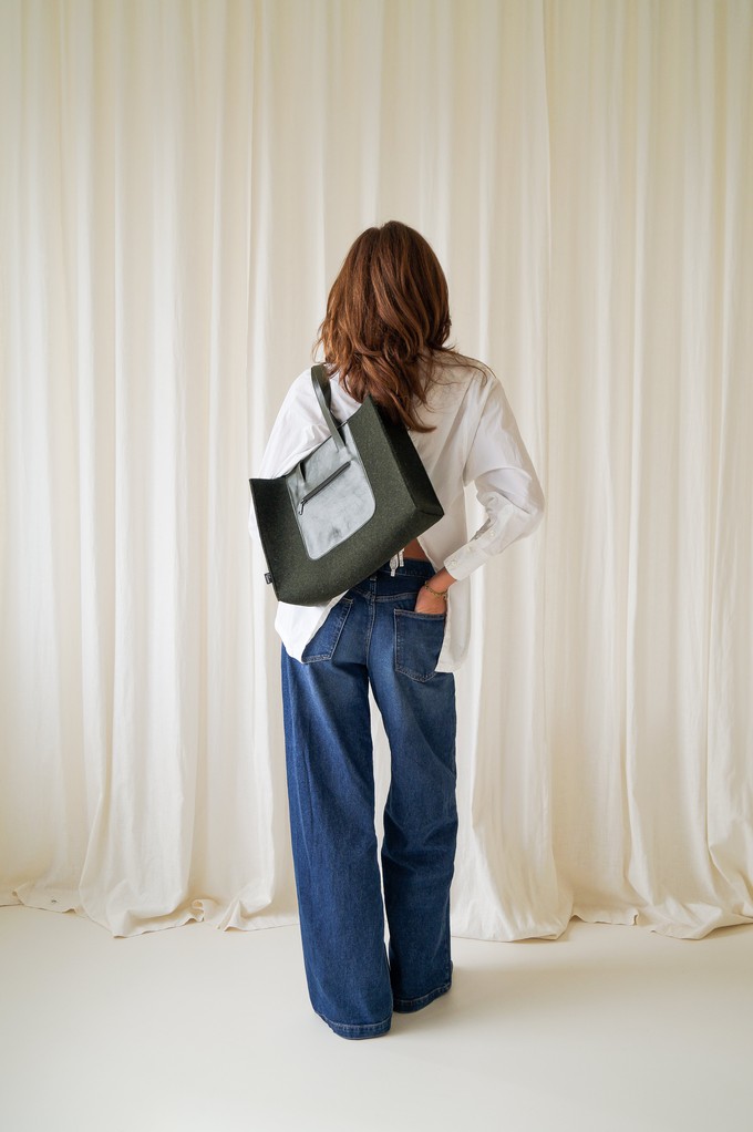 Office bag JIP - Groen from MADE out of