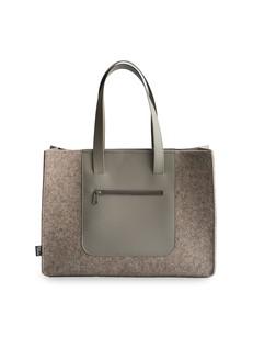Office bag JIP - Taupe via MADE out of