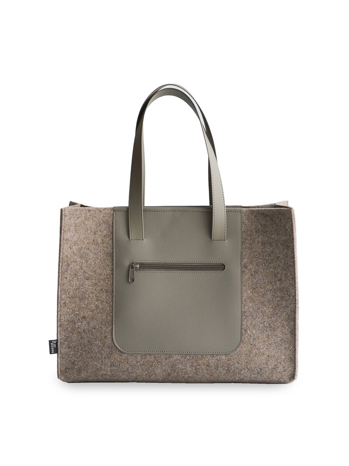 Office bag JIP - Taupe from MADE out of