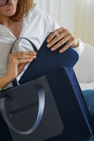 Etui SAAR - Blauw from MADE out of