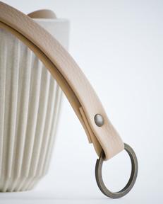Lanyard apple waste - Beige via MADE out of