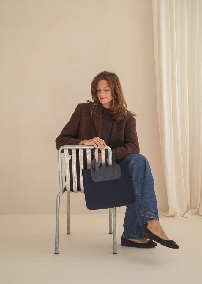 Handtas ANNE - Blauw from MADE out of